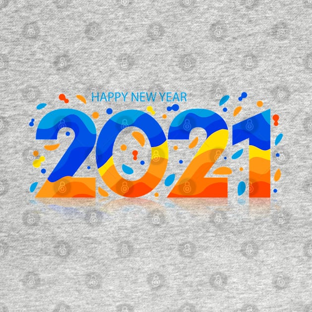 Happy New Year 2021 by Mako Design 